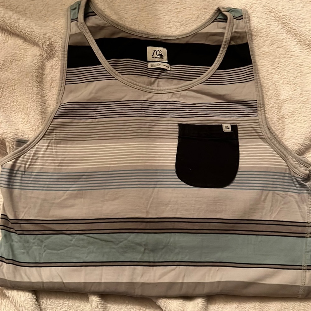 Mens Quicksilver Tank top. Medium.